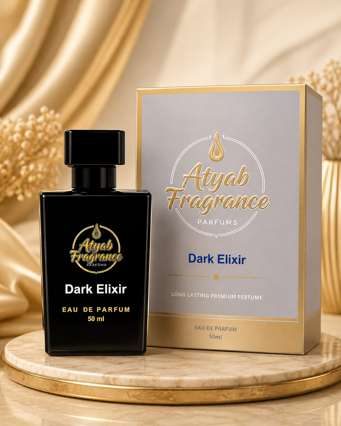 ATYAB Dark Elixir Eau De Parfum (50ml)