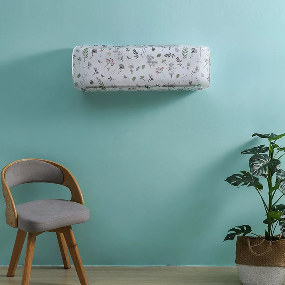 Indoor Wall Mounted Air Conditioner Waterproof Cover dust proof cover for Conditioner (random design )