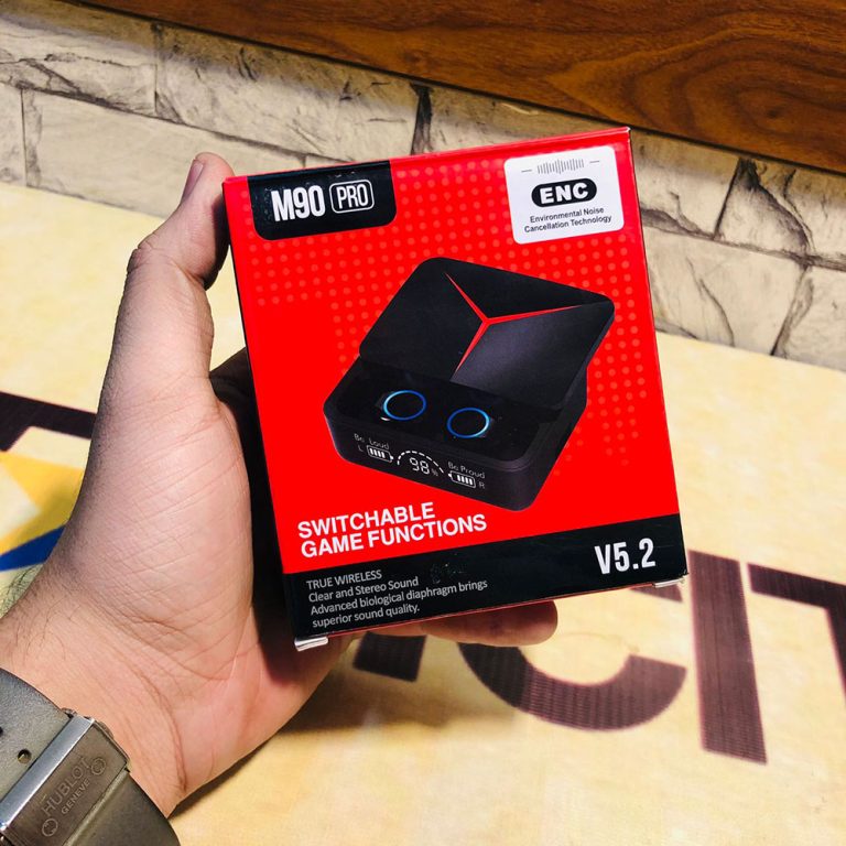 M90 Pro TWS Wireless Earbuds | Bluetooth Earphones with LED Display