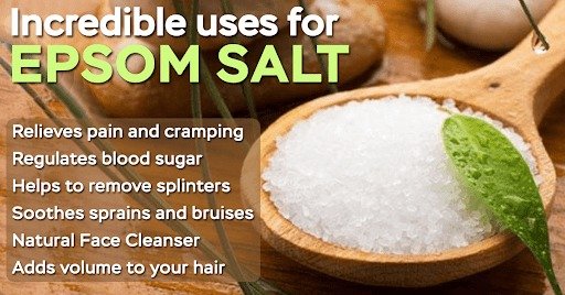 1Kg Epsom Salt Natural Mineral Fertilizer / Beauty Health