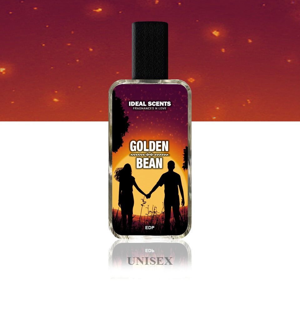 Golden Bean Eau de Parfum | Signature Unisex Fragrance | 50ml | Long-Lasting Scent | Made in Pakistan