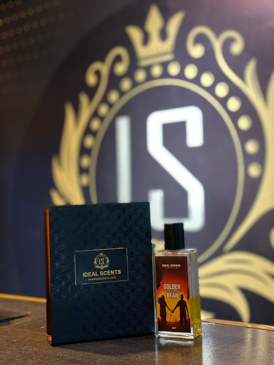 Golden Bean Eau de Parfum | Signature Unisex Fragrance | 50ml | Long-Lasting Scent | Made in Pakistan