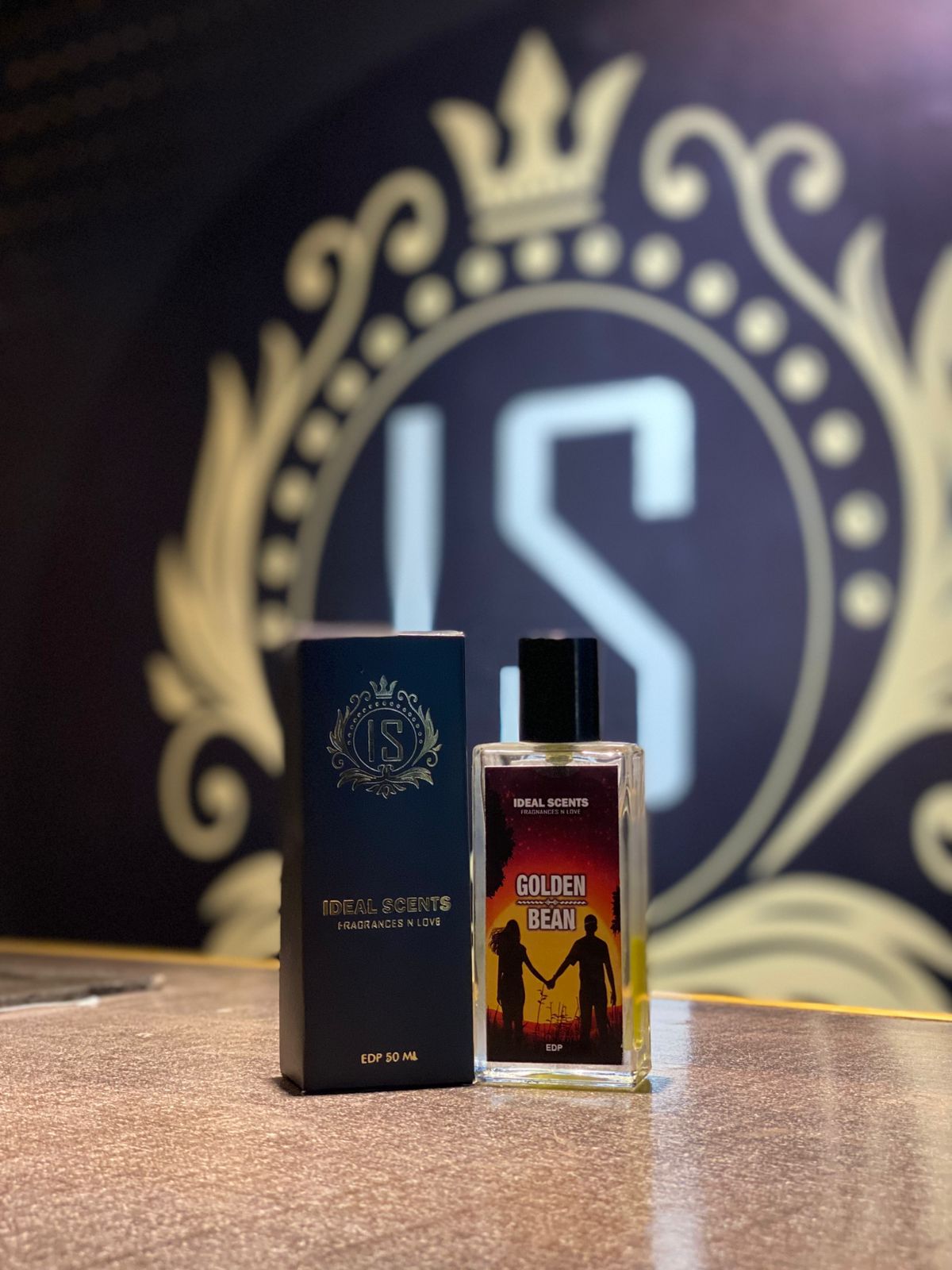 Golden Bean Eau de Parfum | Signature Unisex Fragrance | 50ml | Long-Lasting Scent | Made in Pakistan