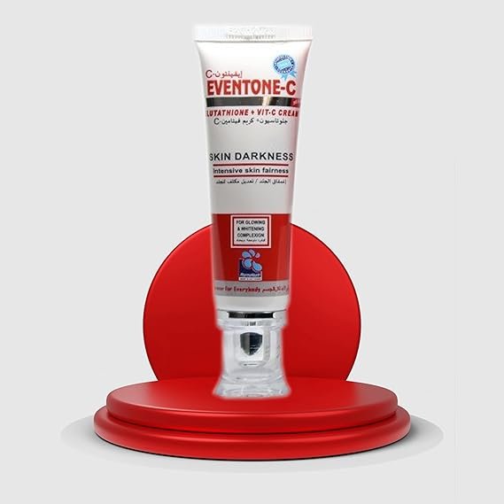 Eventone-C Cream with L-Glutathione & Vitamin C – Advanced Skin Brightening & Anti-Pigmentation Formula – 20g