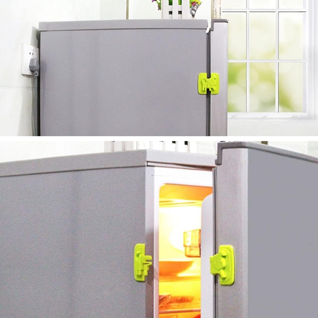 01 PCs Cute Dog Shape Cartoon Cabinet Door Child Safe Lock Refrigerator Toilet Baby Safety Tools | Refrigerator Lock | Lock For Cabinet - Random Color