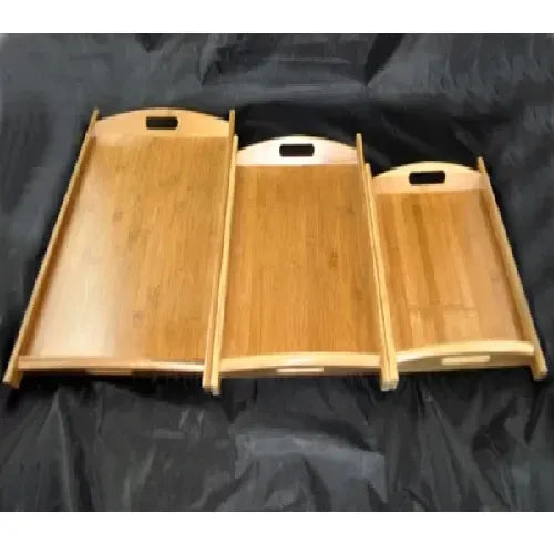 Large Wooden Serving Tray – Strong, Stylish, and Perfect for Serving Food, Drinks, and Decorating Your Home
