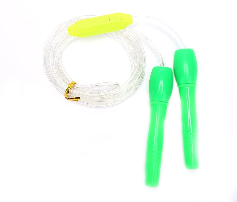 Lighting Jump Skipping Rope – LED Fitness Rope for Kids &amp; Adults, Indoor/Outdoor Training, Random Color